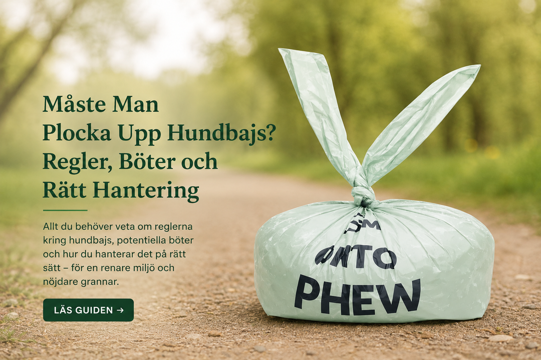 Måste Man Plocka Upp Hundbajs? Regler, Böter och Rätt Hantering