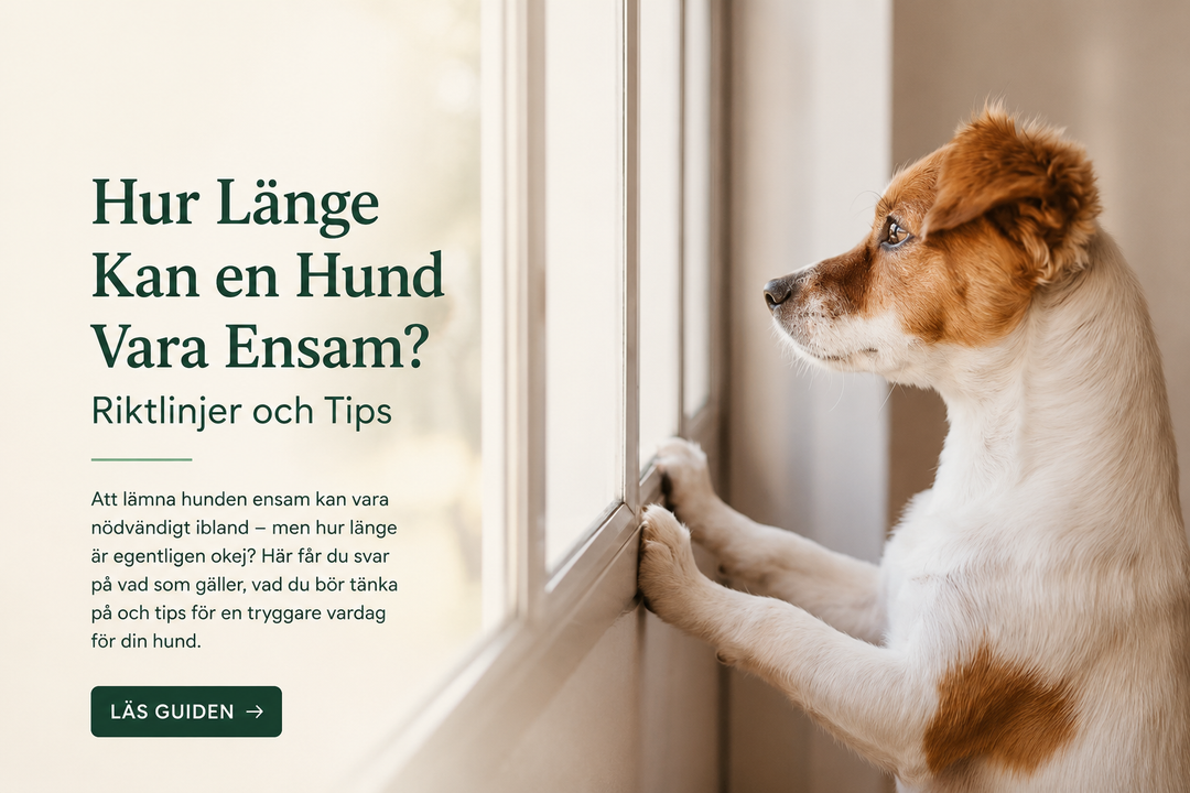 Hur Länge Kan en Hund Vara Ensam? Riktlinjer och Tips