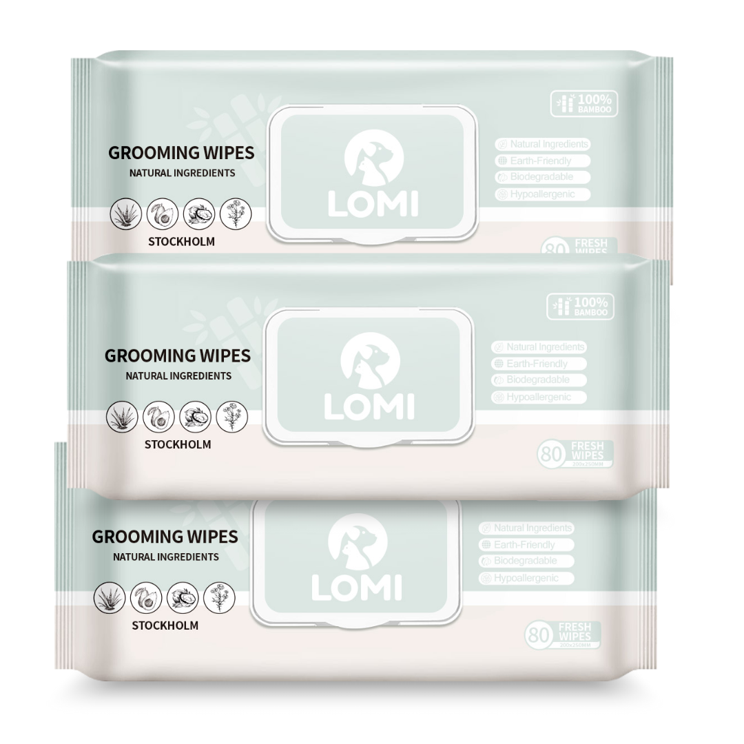 Aloe Vera & Chamomile wet wipes for Dogs & Cats 