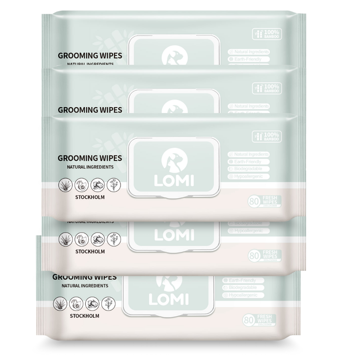 Aloe Vera & Chamomile wet wipes for Dogs & Cats 