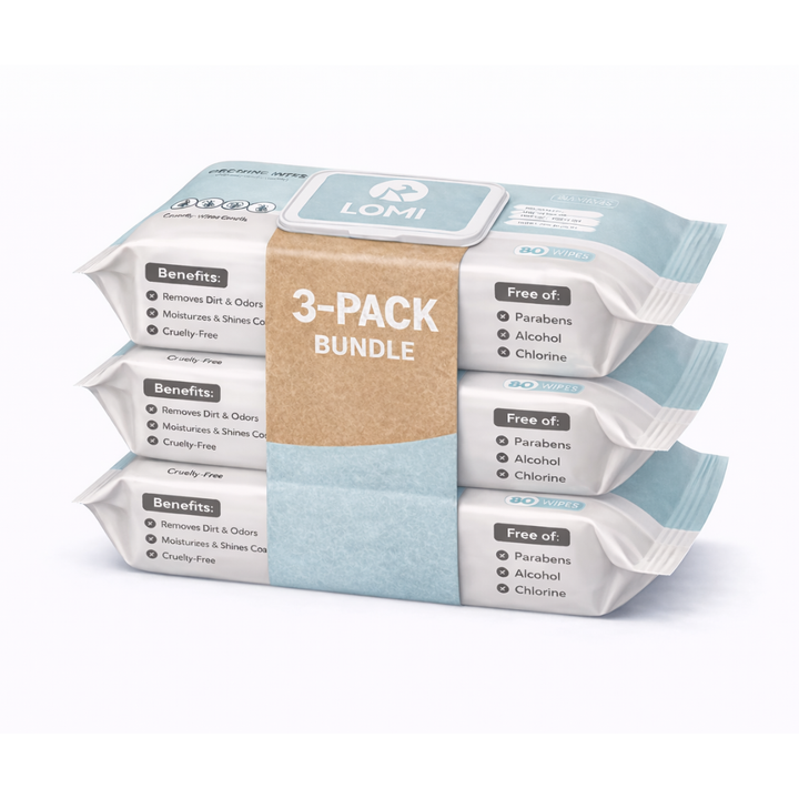 Aloe Vera & Chamomile wet wipes for Dogs & Cats 