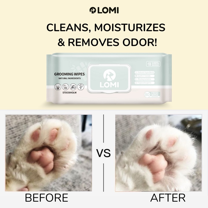Aloe Vera & Chamomile wet wipes for Dogs & Cats 