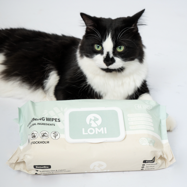 Aloe Vera & Chamomile wet wipes for Dogs & Cats 