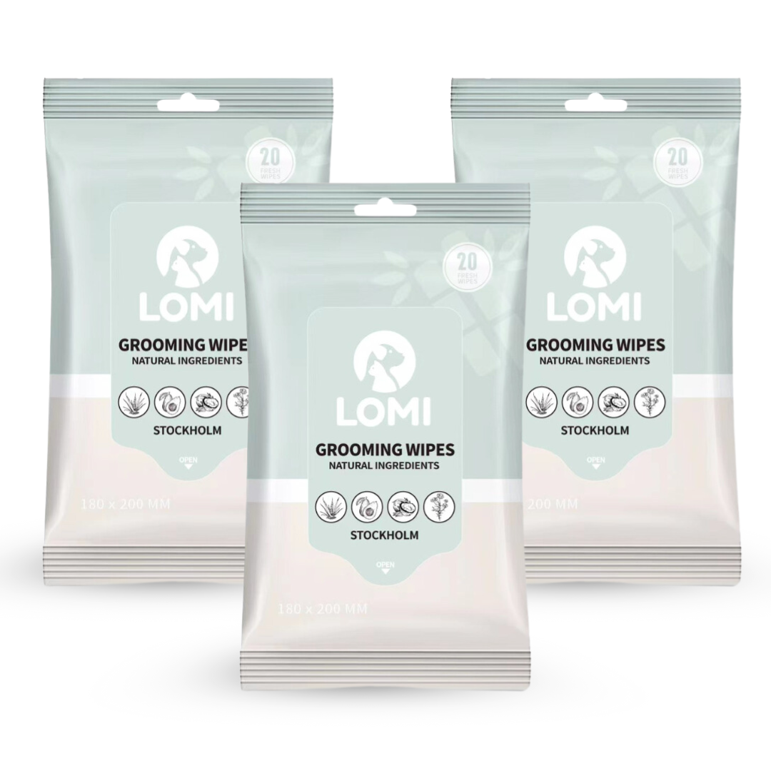 Aloe Vera & Chamomile wet wipes for Dogs & Cats 