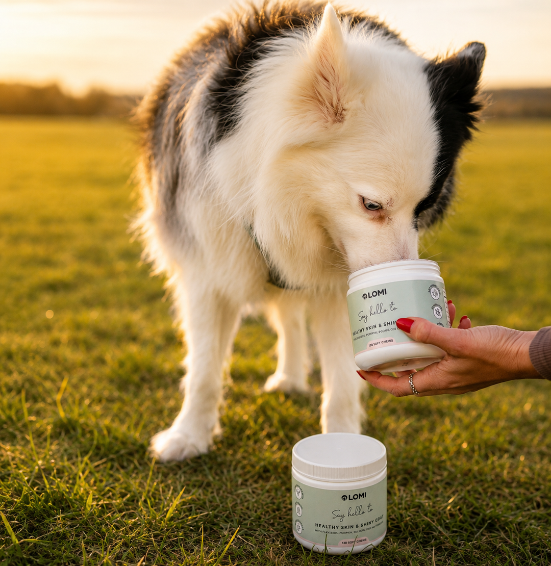 Vitamingodis för hund – Omega 3 & 6 för hud & päls