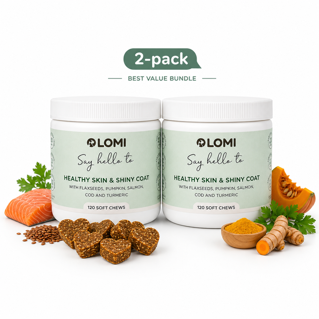 Vitamingodis för hund – Omega 3 & 6 för hud & päls